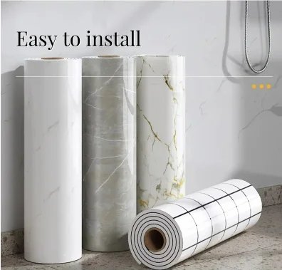 1 roll of marble wall sticker waterproof and anti fouling wallpaper self-adhesive living room and bedroom decorative wallpaper