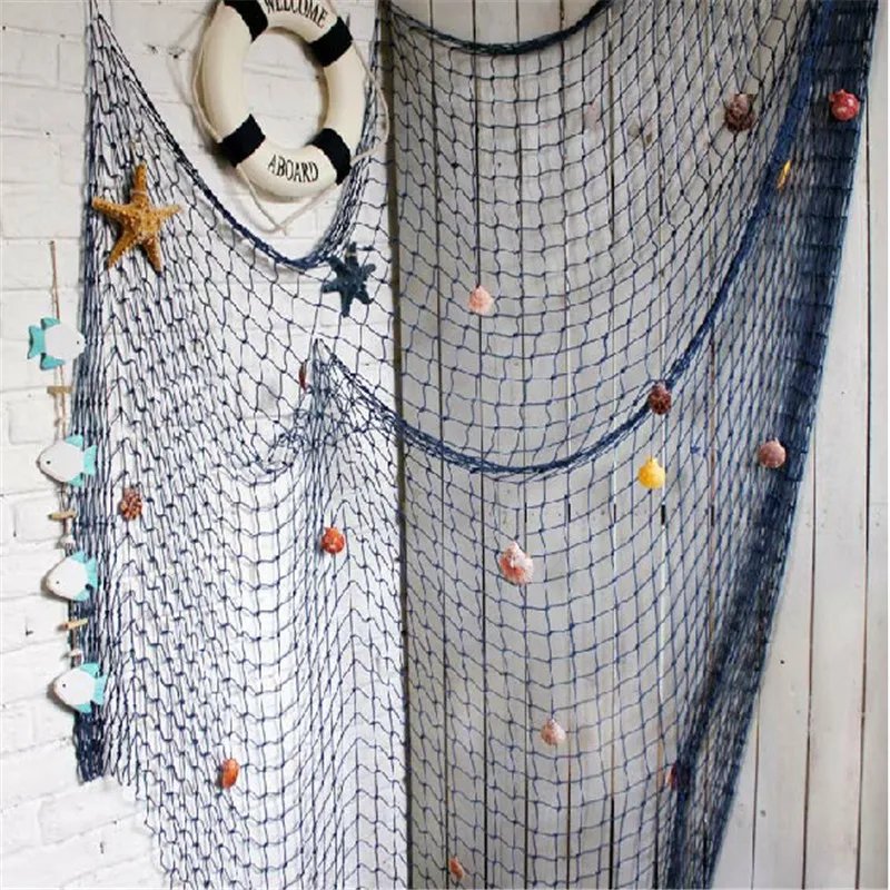 Fishing Net Wall Hangings Ornament Studio Prop Room Home Decoration Mediter Sea Stickers Marine Over The Garden Crafts Nautical Fishing Net Wall Hangings Ornament Studio Prop Room Home Decoration Mediter Sea Stickers Marine Over The Garden Crafts Nautical