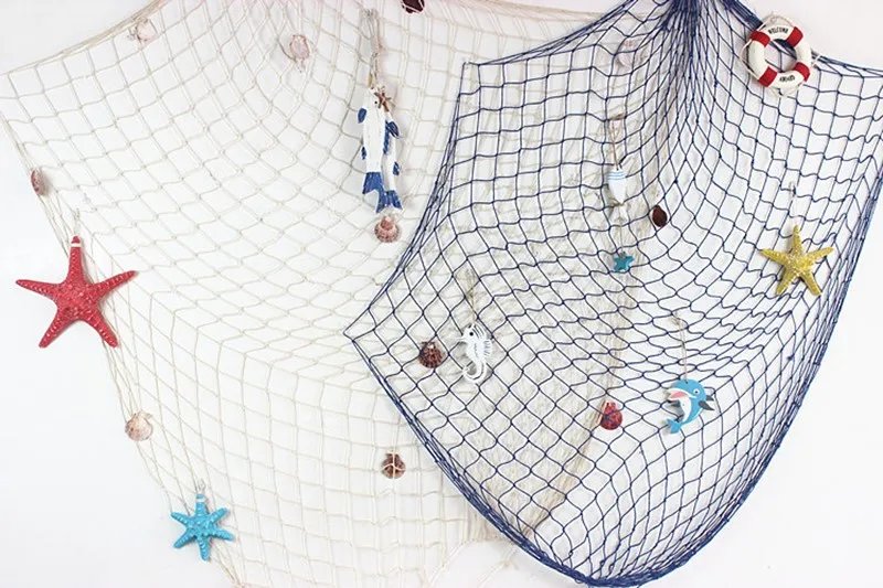 Fishing Net Wall Hangings Ornament Studio Prop Room Home Decoration Mediter Sea Stickers Marine Over The Garden Crafts Nautical Fishing Net Wall Hangings Ornament Studio Prop Room Home Decoration Mediter Sea Stickers Marine Over The Garden Crafts Nautical