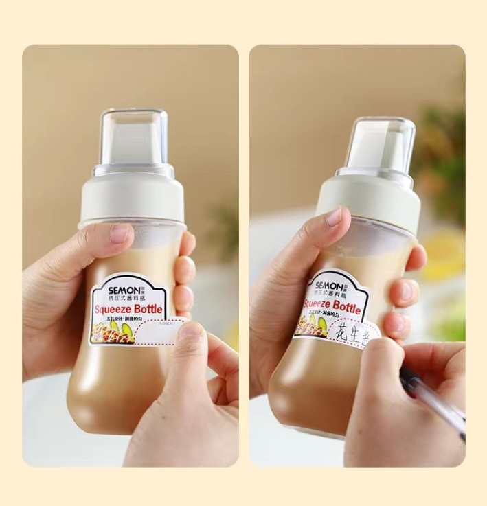 Porous Squeeze Sauce Bottle 350ML Tomato Honey Salad Dressing Container Kitchen Condiment Dispenser for Ketchup BBQ Sauces Oil Porous Squeeze Sauce Bottle 350ML Tomato Honey Salad Dressing Container Kitchen Condiment Dispenser for Ketchup BBQ Sauces Oil