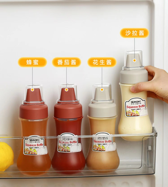 Porous Squeeze Sauce Bottle 350ML Tomato Honey Salad Dressing Container Kitchen Condiment Dispenser for Ketchup BBQ Sauces Oil Porous Squeeze Sauce Bottle 350ML Tomato Honey Salad Dressing Container Kitchen Condiment Dispenser for Ketchup BBQ Sauces Oil