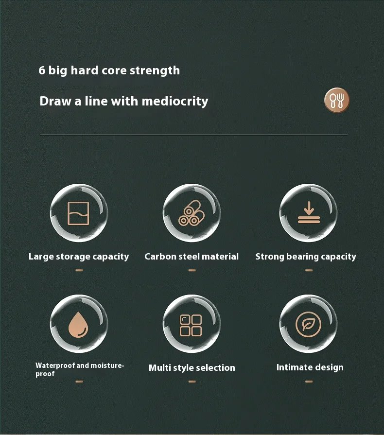 Kitchen storage rack, bowl and dish storage rack, drain rack, household multifunctional bowl and chopstick rack storage box