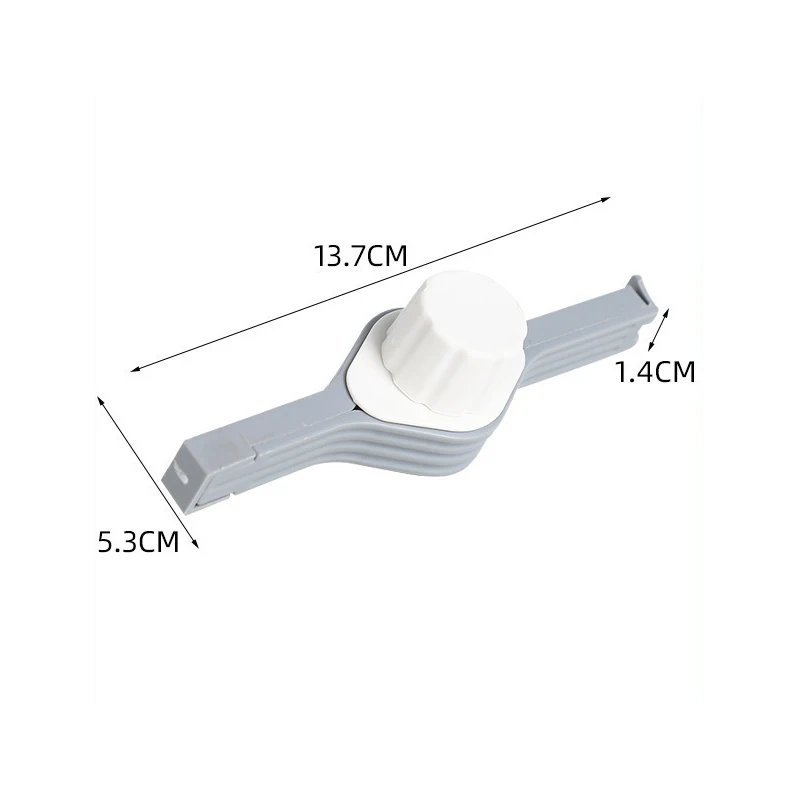 Kitchen Sealing Clip Screw Cap Seasoning Bag Milk Powder Salt Snack Food Preservation Gadget Accessory