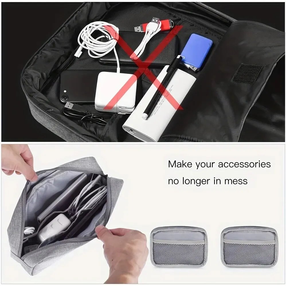 Storage Bag Cable Cord Organizer Travel Bag Small Electronics SD Card Power Bank Storage Bag Storage Bag Cable Cord Organizer Travel Bag Small Electronics SD Card Power Bank Storage Bag