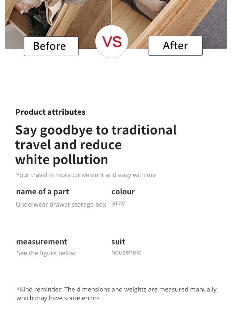 11 Compartment Home Collapsible Underwear Storage Box Nylon Organizing Dormitory Storage Bra Organizing Breathable Mesh Bag