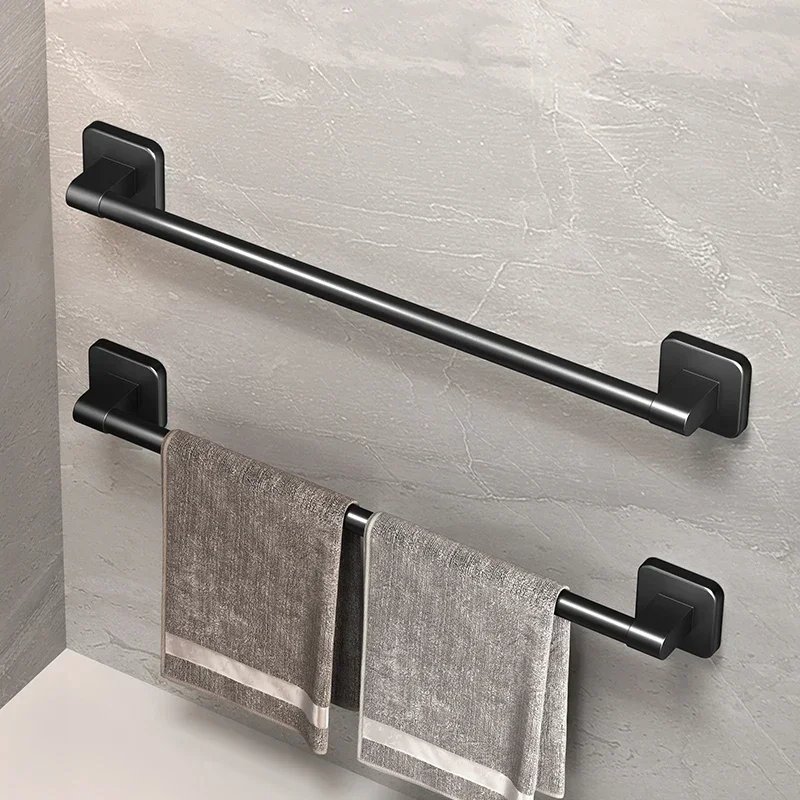 Towel Rack Door Hanger Shelf Over Door Towel Bar Hanging Holder Stainless Steel Bathroom Kitchen Cabinet Shelf Bathroom Hardware