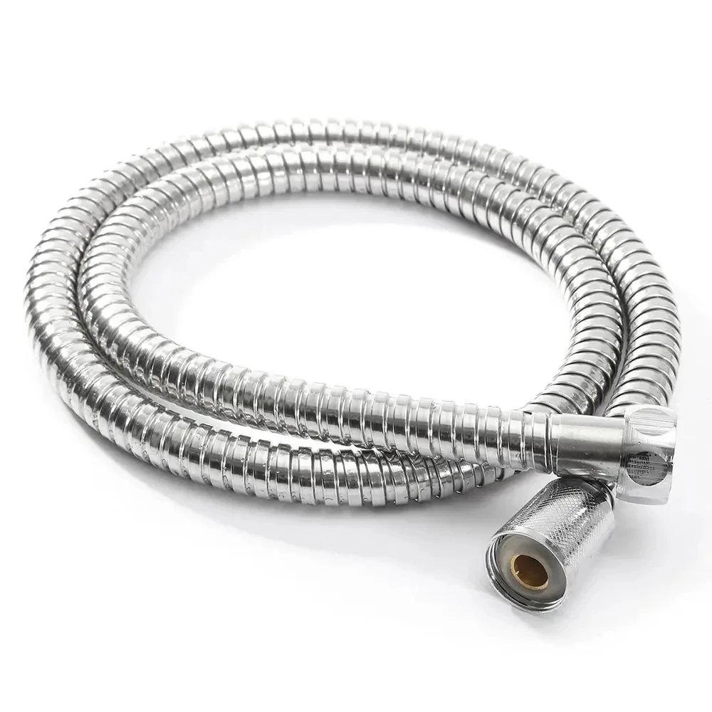 Flexible Stainless Steel Plumbing Hose Shower Head Tube Flexible Bathroom Pipe 1-3m Bath Accessories Flexible Stainless Steel Plumbing Hose Shower Head Tube Flexible Bathroom Pipe 1-3m Bath Accessories