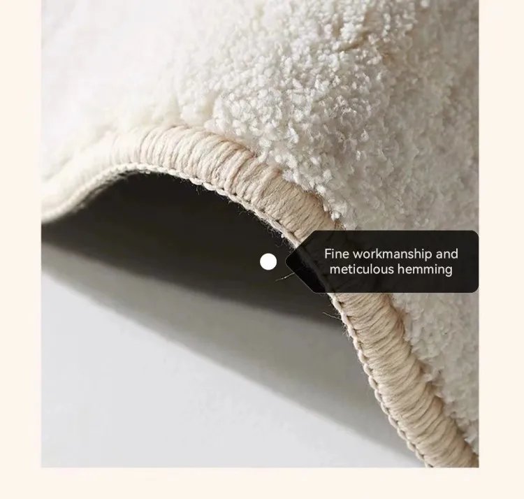 Cool White Car Rug Digital Printing Technology Simple Housewarming Gift Handmade Non-Slip Decorative Carpet Cool White Car Rug Digital Printing Technology Simple Housewarming Gift Handmade Non-Slip Decorative Carpet