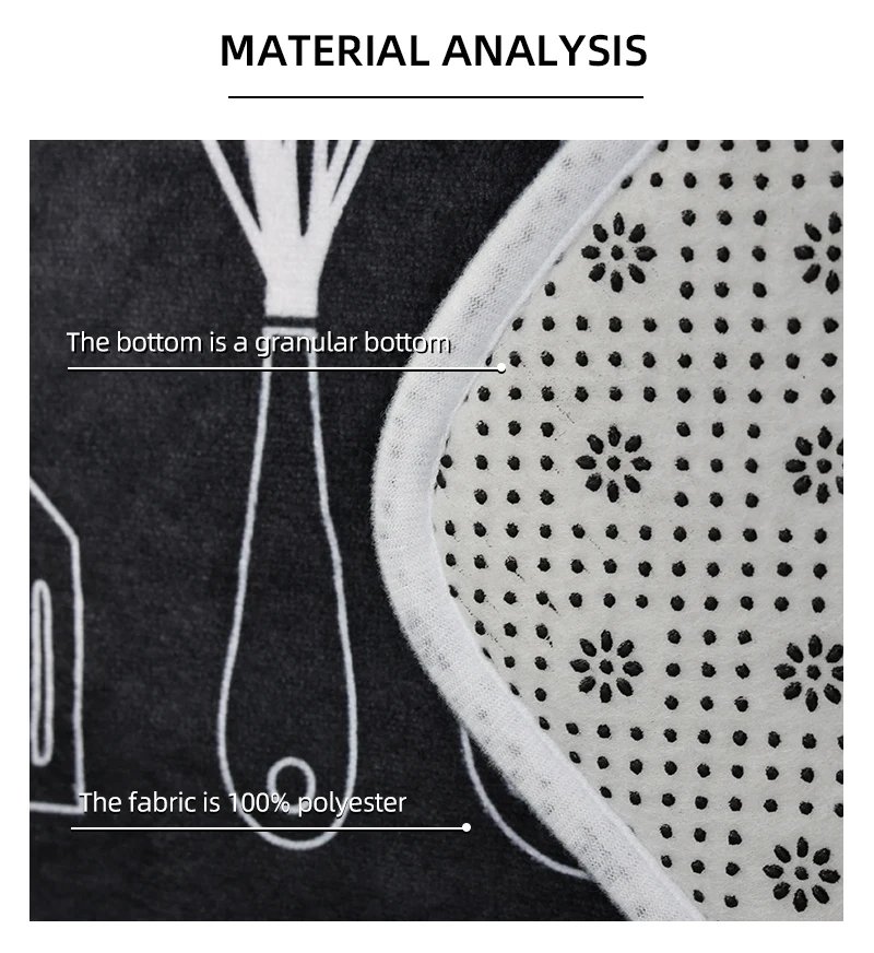 Multi-purpose Sponge Water Absorption Mat: Kitchen, Bathroom Bathroom Anti-skid, Moisture Absorption, Machine Washable Carpet