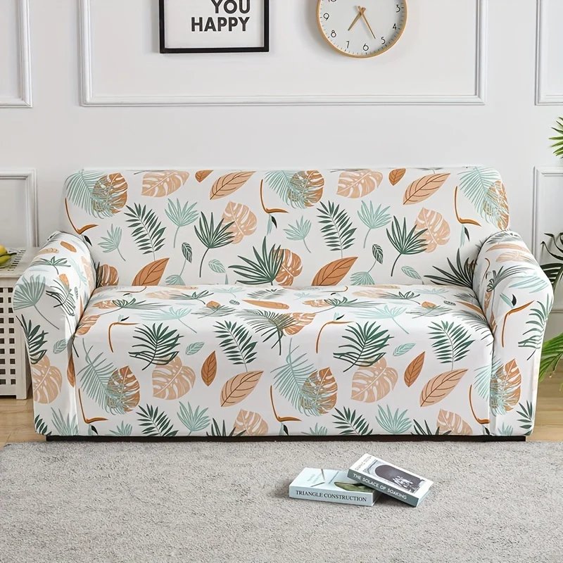 1pc Flower Printed Elastic Sofa Cover Antidirty Spandex Sofa Cover Furniture Protector for Bedroom Office Living Room Home Decor 1pc Flower Printed Elastic Sofa Cover Antidirty Spandex Sofa Cover Furniture Protector for Bedroom Office Living Room Home Decor