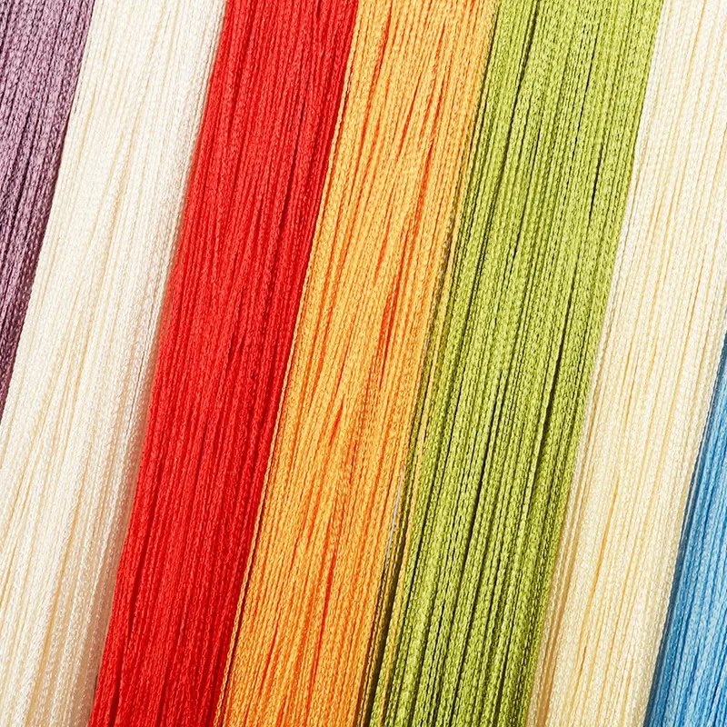 100X200Cm Multi-Color Straight Line Curtains for Living Room Wedding Decoration, Silk Thread Curtains Suitable for Home Door Curtain Decoration, Factory Direct Sales Tassel Curtains 100X200Cm Multi-Color Straight Line Curtains for Living Room Wedding Decoration, Silk Thread Curtains Suitable for Home Door Curtain Decoration, Factory Direct Sales Tassel Curtains