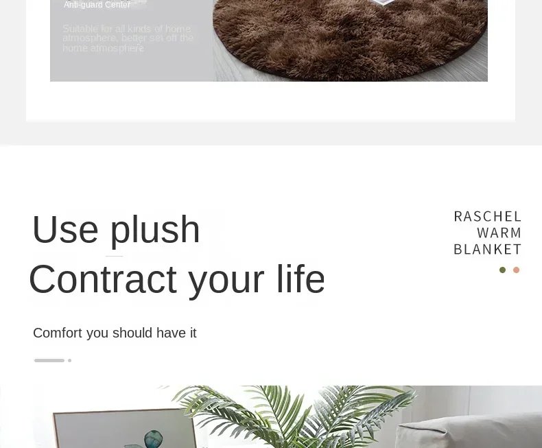 Super Soft Plush Round Rug Mat Fluffy White Carpets For Living Room Home Decor Bedroom Kid Room Decoration Salon Thick Pile Rug Super Soft Plush Round Rug Mat Fluffy White Carpets For Living Room Home Decor Bedroom Kid Room Decoration Salon Thick Pile Rug