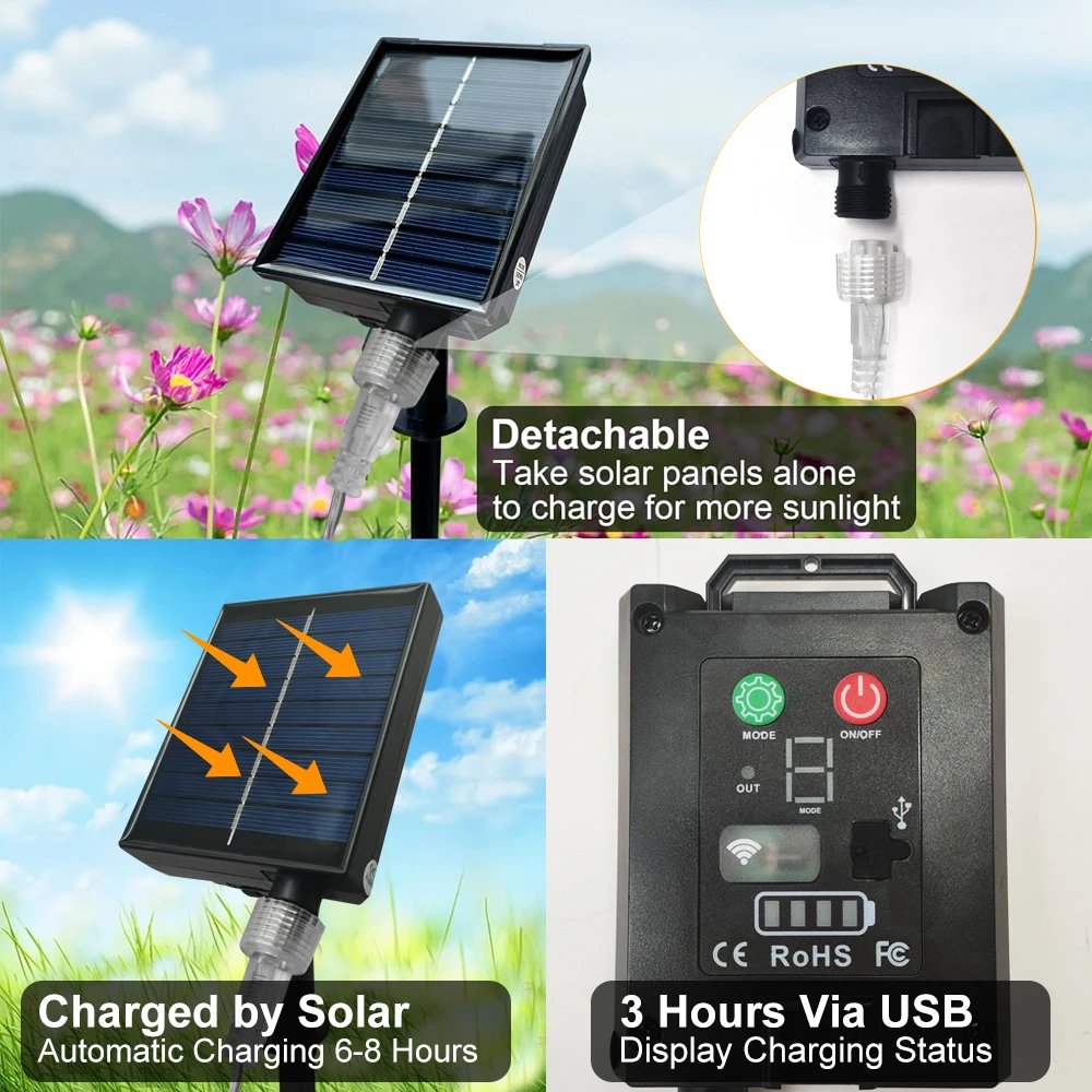 1/2/3/4PCS LED Solar Outdoor Jellyfish Swaying Lights Waterproof Garden RGB Mushroom Lawns Lamp for Patio Yard Garden Decoration 1/2/3/4PCS LED Solar Outdoor Jellyfish Swaying Lights Waterproof Garden RGB Mushroom Lawns Lamp for Patio Yard Garden Decoration