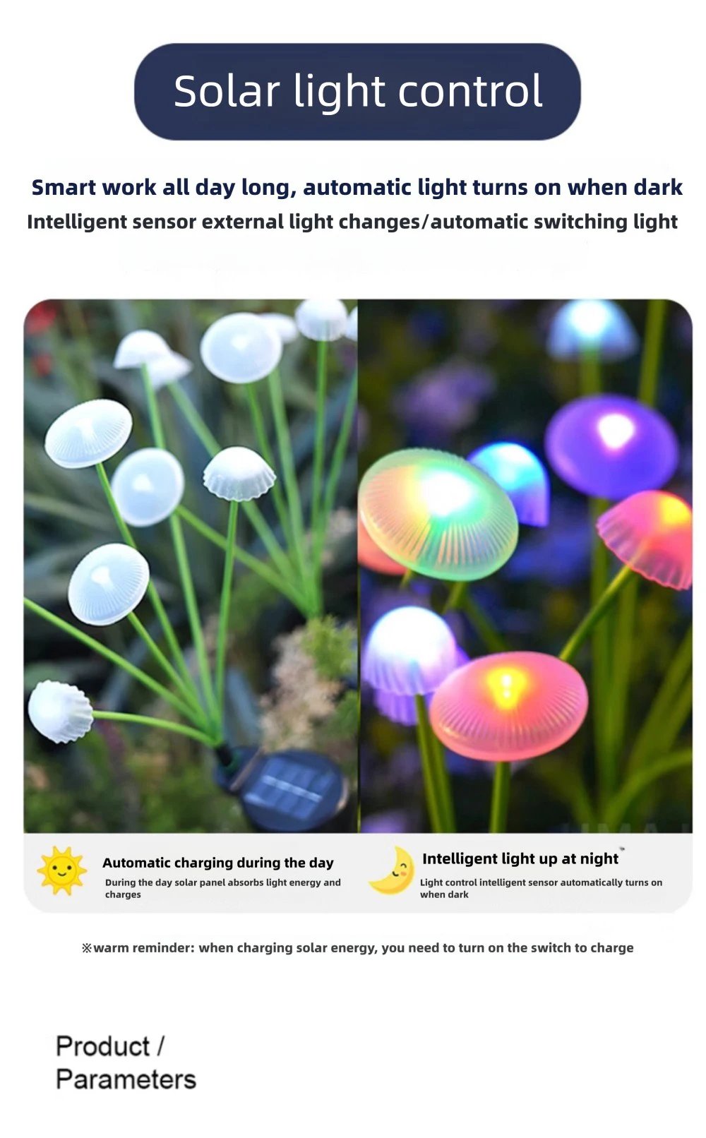 1/2/3/4PCS LED Solar Outdoor Jellyfish Swaying Lights Waterproof Garden RGB Mushroom Lawns Lamp for Patio Yard Garden Decoration 1/2/3/4PCS LED Solar Outdoor Jellyfish Swaying Lights Waterproof Garden RGB Mushroom Lawns Lamp for Patio Yard Garden Decoration