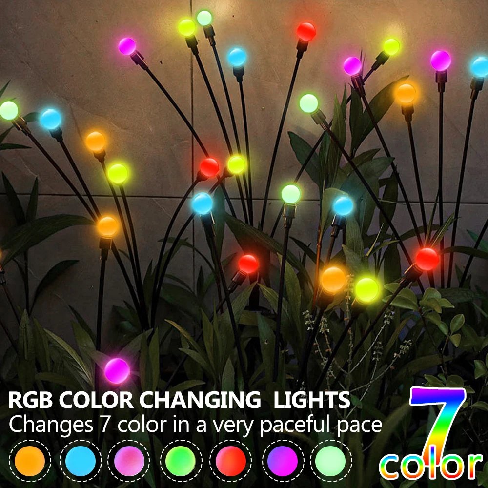 1/2/3/4PCS LED Solar Outdoor Jellyfish Swaying Lights Waterproof Garden RGB Mushroom Lawns Lamp for Patio Yard Garden Decoration 1/2/3/4PCS LED Solar Outdoor Jellyfish Swaying Lights Waterproof Garden RGB Mushroom Lawns Lamp for Patio Yard Garden Decoration