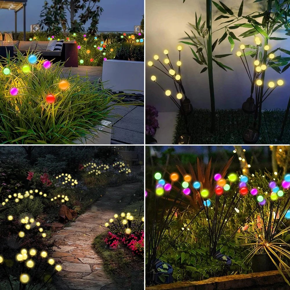 1/2/3/4PCS LED Solar Outdoor Jellyfish Swaying Lights Waterproof Garden RGB Mushroom Lawns Lamp for Patio Yard Garden Decoration 1/2/3/4PCS LED Solar Outdoor Jellyfish Swaying Lights Waterproof Garden RGB Mushroom Lawns Lamp for Patio Yard Garden Decoration