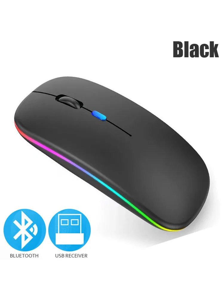 Silent Bluetooth Mouse Marcaron Computer Laptop Optical Mouse Wireless for iPad Samsung Xiaomi Lenovo Tablet Universal Mice