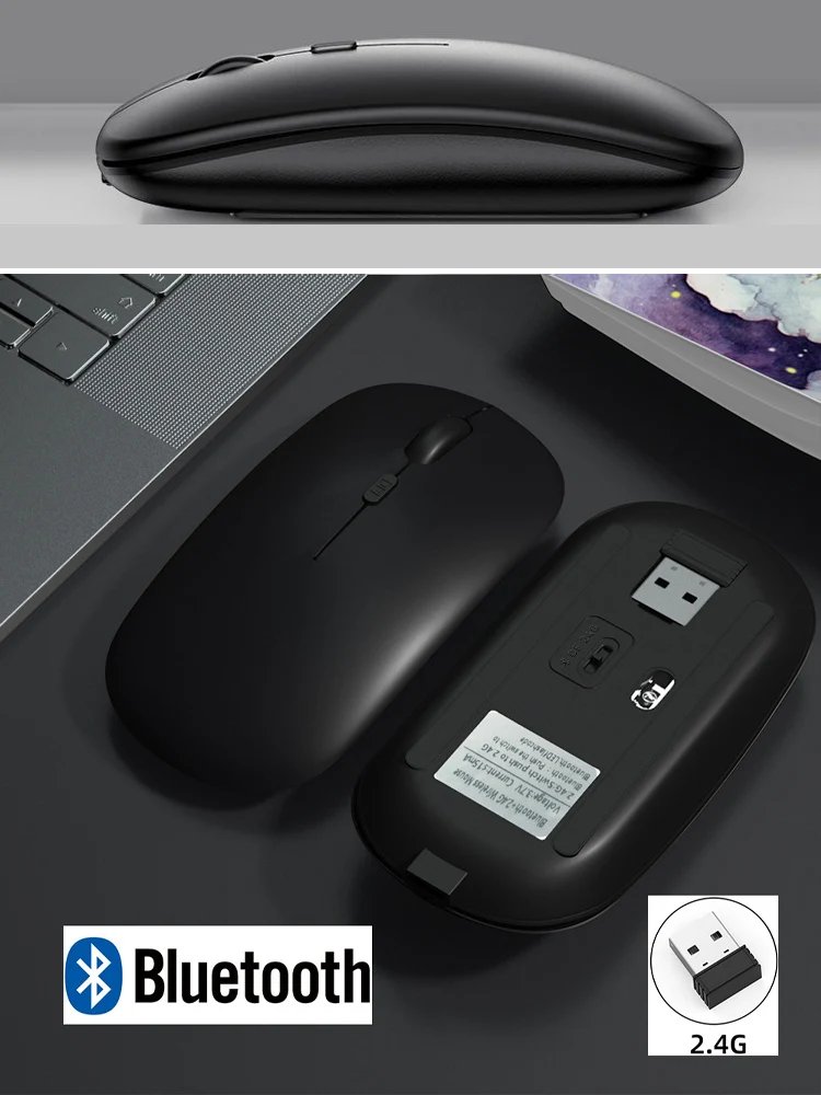 Silent Bluetooth Mouse Marcaron Computer Laptop Optical Mouse Wireless for iPad Samsung Xiaomi Lenovo Tablet Universal Mice