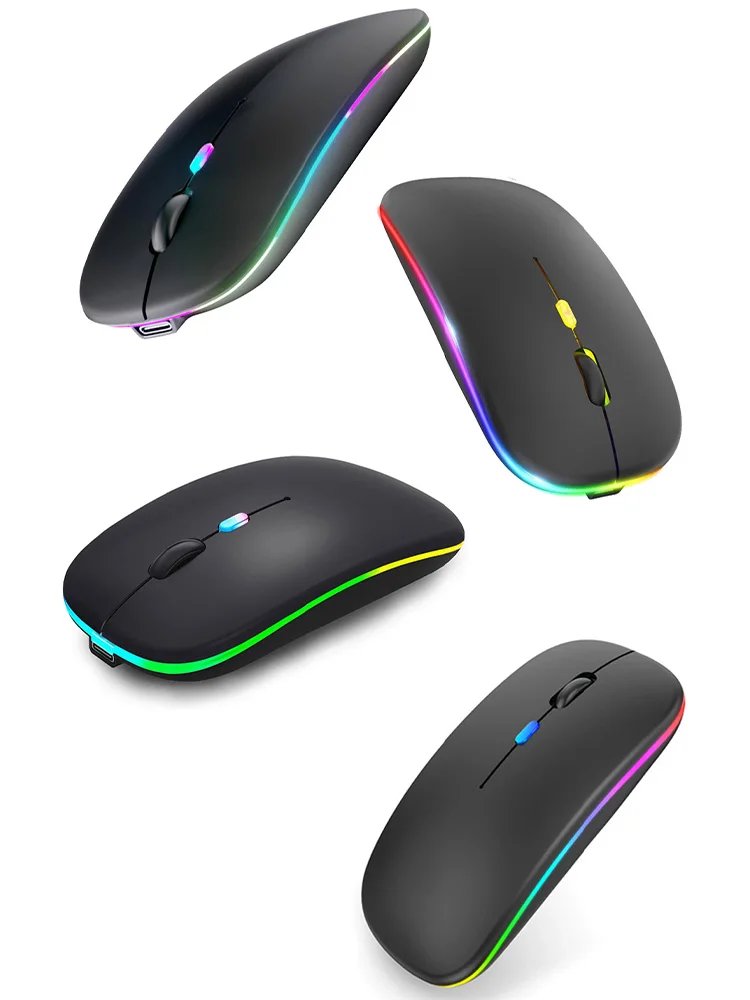 Silent Bluetooth Mouse Marcaron Computer Laptop Optical Mouse Wireless for iPad Samsung Xiaomi Lenovo Tablet Universal Mice