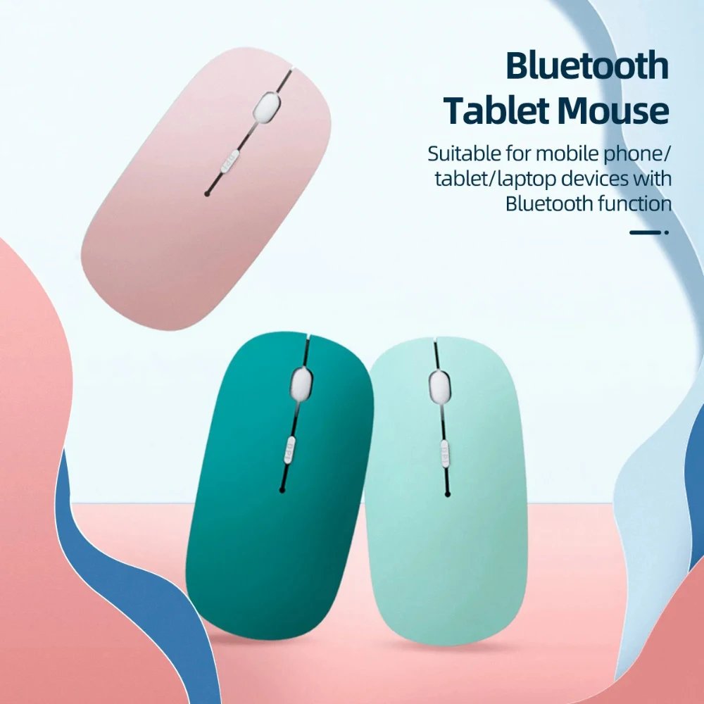Silent Bluetooth Mouse Marcaron Computer Laptop Optical Mouse Wireless for iPad Samsung Tablet Universal Mice Noiseless Silent Bluetooth Mouse Marcaron Computer Laptop Optical Mouse Wireless for iPad Samsung Tablet Universal Mice Noiseless