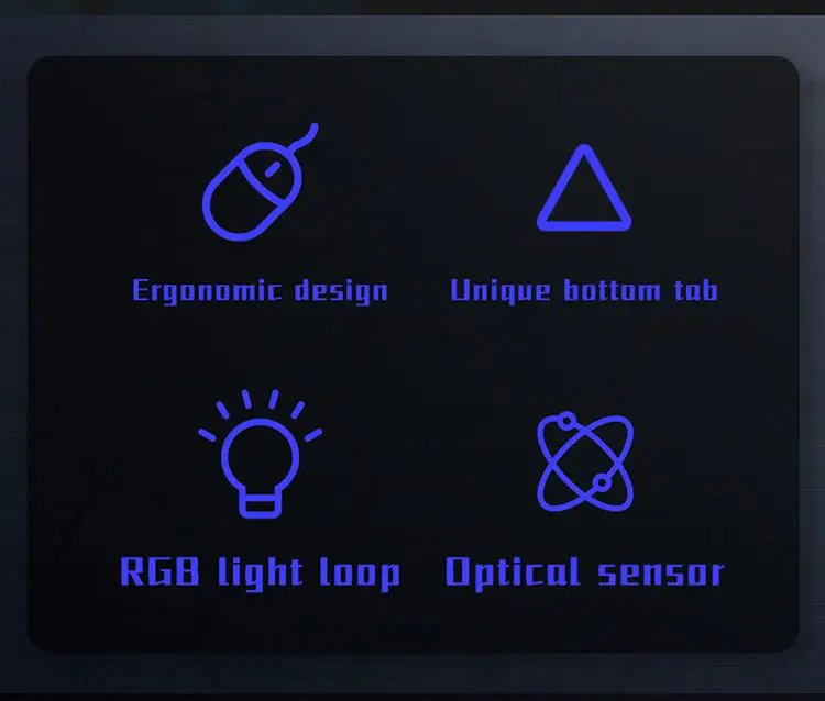 2025 Latest High Quality Ergonomic Design Gaming Mouse Desktop Computer Laptop USB Backlit Mouse Manufacturers Hot Sale