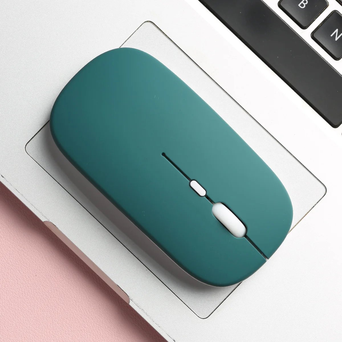 Bluetooth-compatible Mouse Wireless Mouse Silent Computer Mice Portable Working Gaming Mouse for Laptop iPad Air Pro Tablet PC