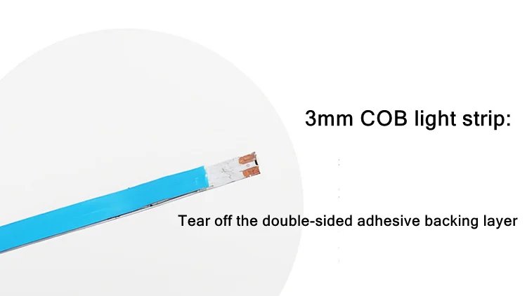 3mm Ultra Thin 12V Colorful COB LED Strip Dimmable 3000K 4000K 6000K High Density Flexible Light 400LEDs For DIY Home Decor Lamp 3mm Ultra Thin 12V Colorful COB LED Strip Dimmable 3000K 4000K 6000K High Density Flexible Light 400LEDs For DIY Home Decor Lamp