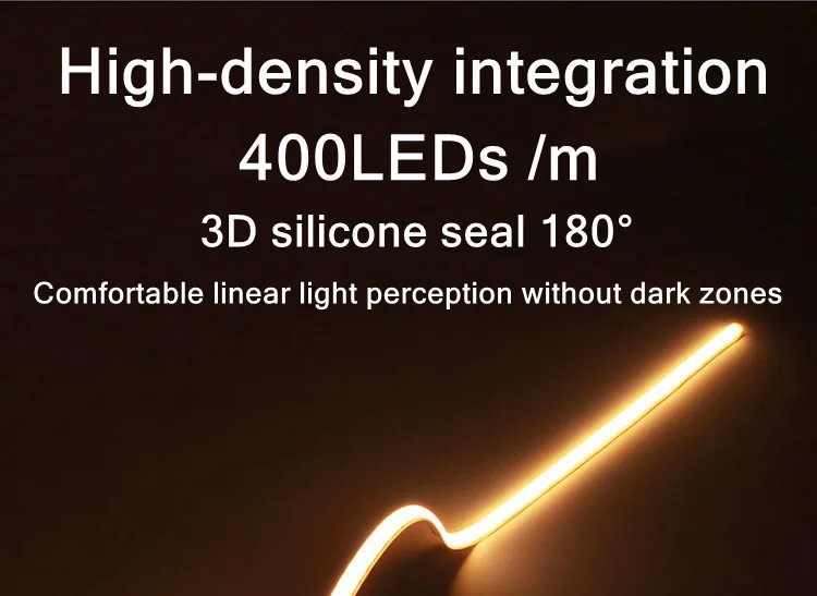 3mm Ultra Thin 12V Colorful COB LED Strip Dimmable 3000K 4000K 6000K High Density Flexible Light 400LEDs For DIY Home Decor Lamp 3mm Ultra Thin 12V Colorful COB LED Strip Dimmable 3000K 4000K 6000K High Density Flexible Light 400LEDs For DIY Home Decor Lamp