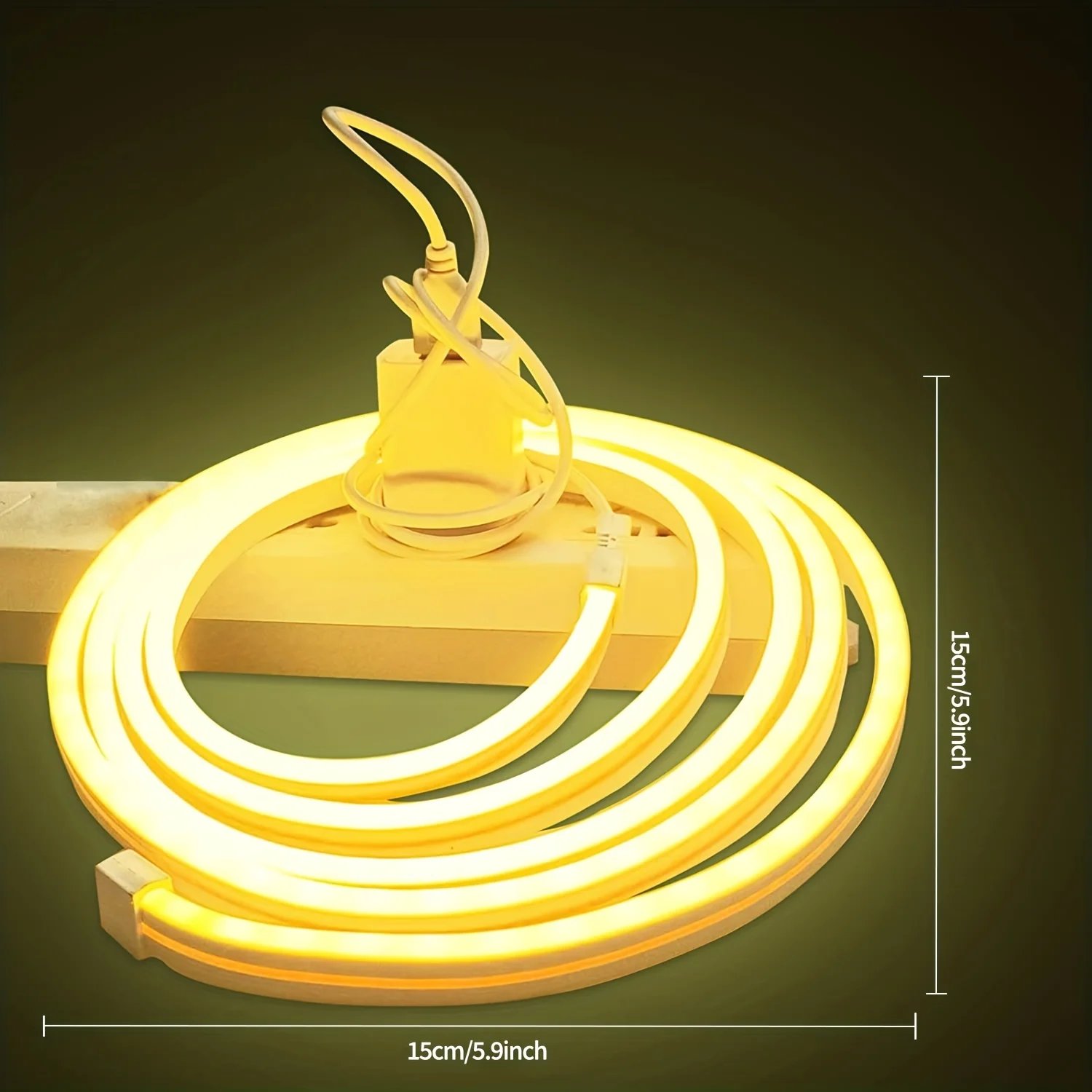 LED Strip Neon Light USB DC 5V Dimmable Touch Sensor Switch Flexible Silicone Neon Sign Tape Waterproof For Outdoor Home Decor