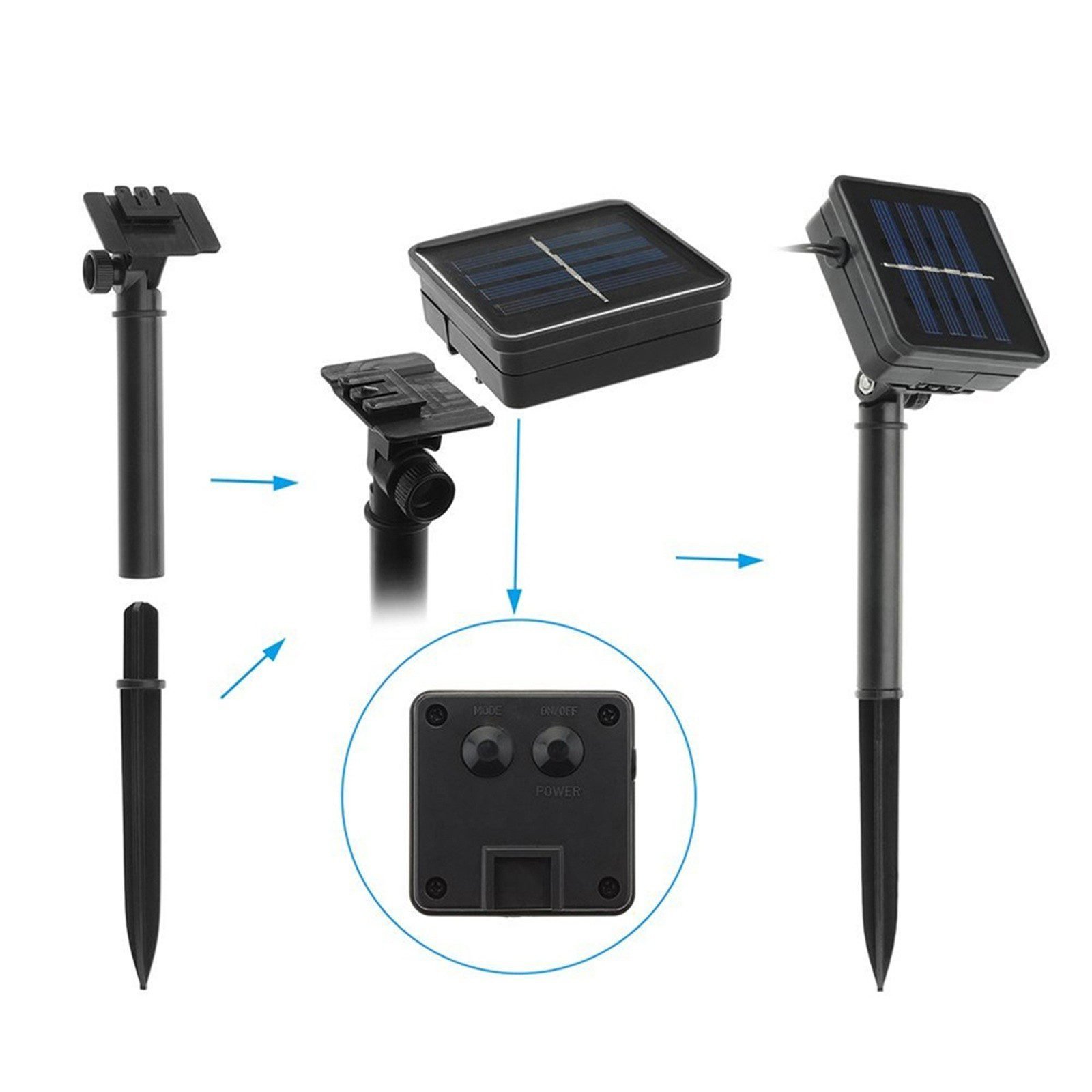 Solar Bubble Balls Lamp String Lights Outdoor Water Drops Outdoor Waterproof Orb Christmas Lights Patio Holiday Party